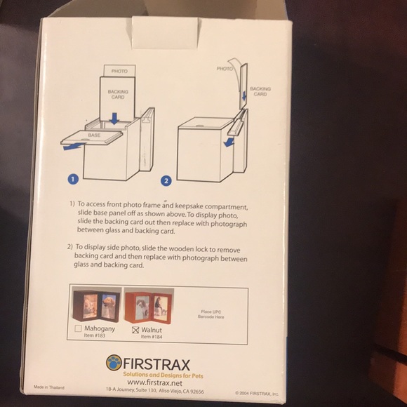 Pet Keepsake Frame/Box - Picture 7 of 11